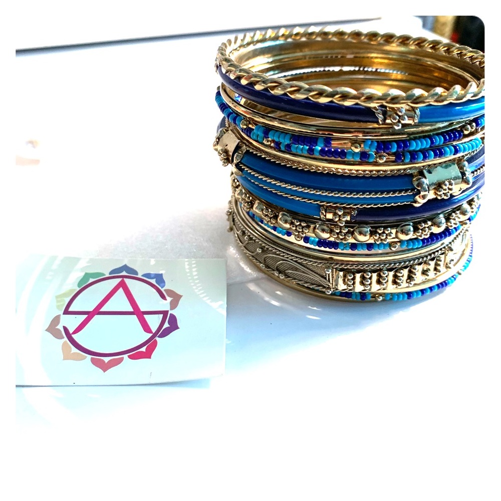 Amrita Singh Bangle Set...18 pieces